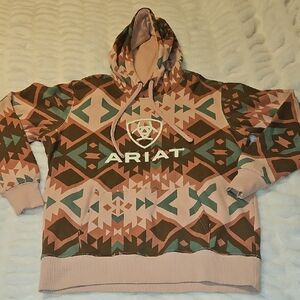 Ariat Womens Multicolor Geometric Hoodie